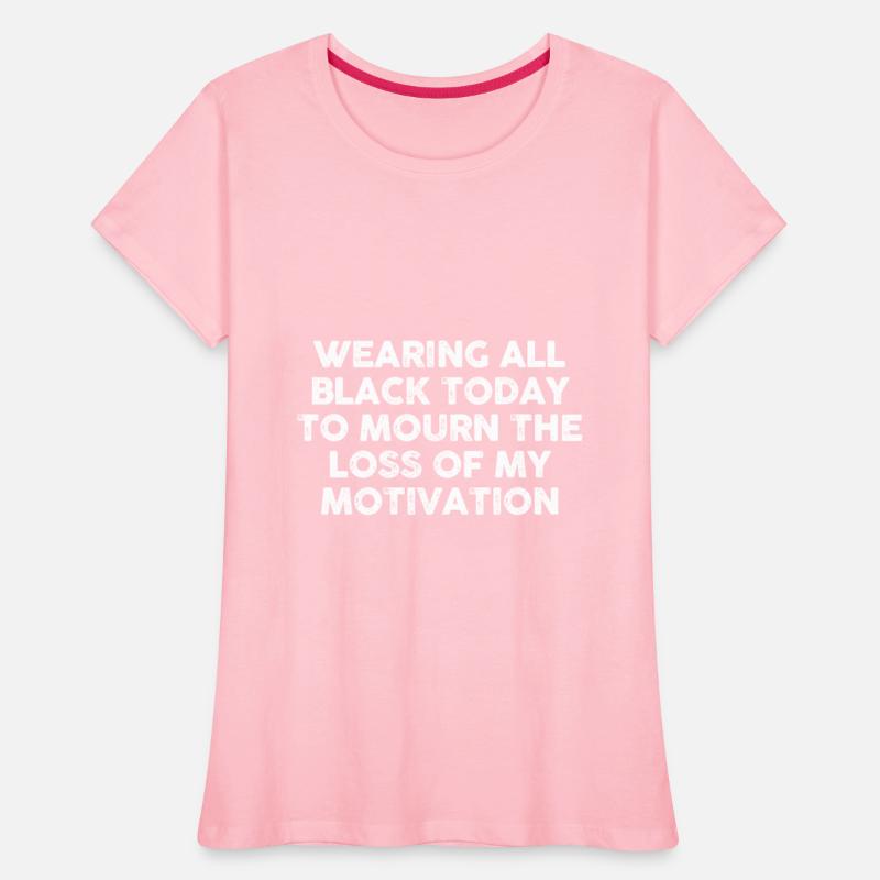 All Black Today To Mourn The Loss Of My Motivation