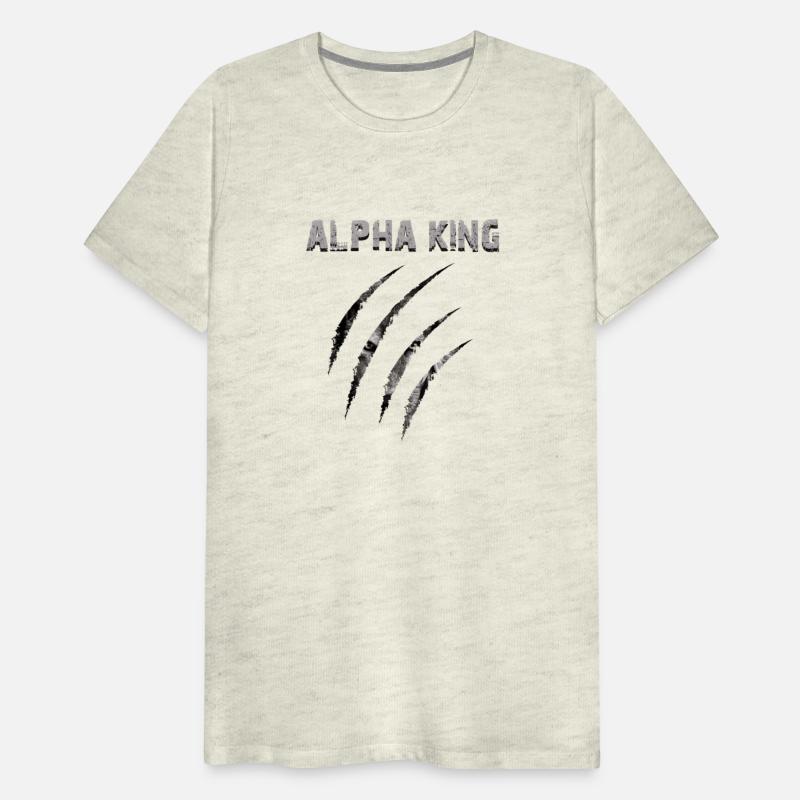 Alpha king | wolf appears through traces of claws