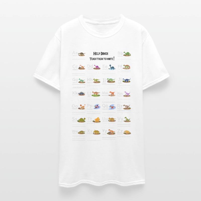 ALPHABET DINOSAUR - please help dinos to wright !