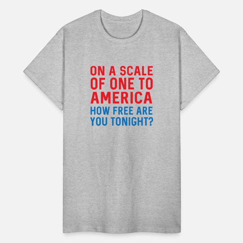 America - On a scale of one to America how free