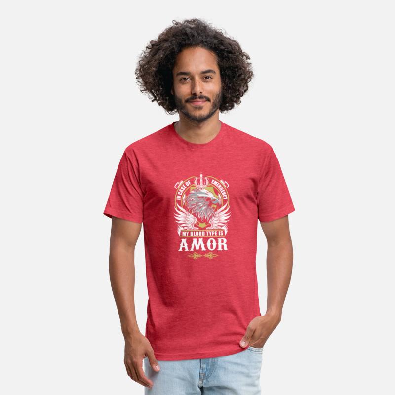 Amor Name T Shirt - In Case Of Emergency My Blood