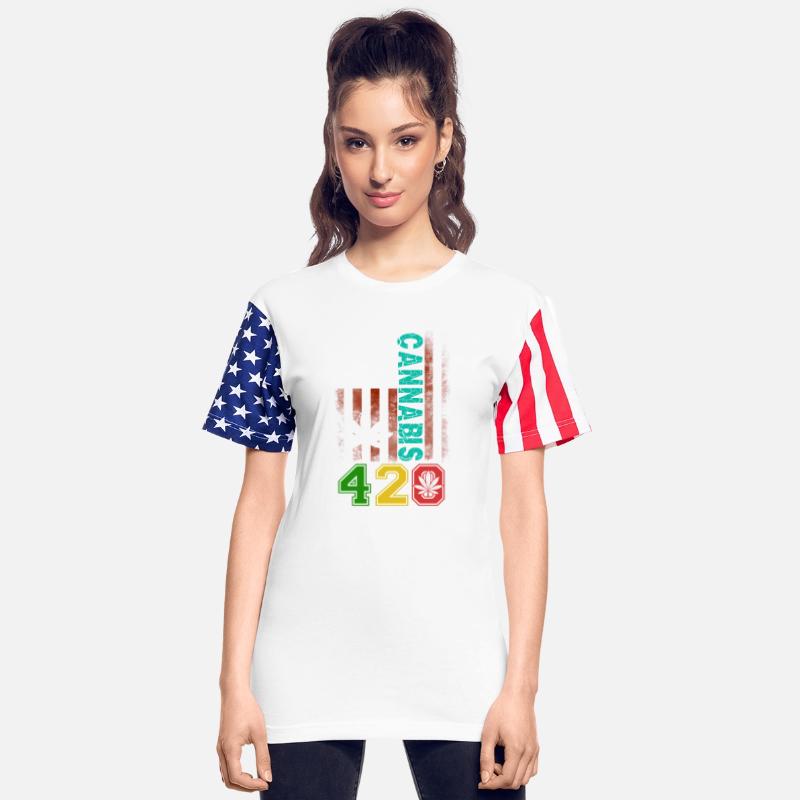 Amusing 420 American Herb Weed Marijuana Design