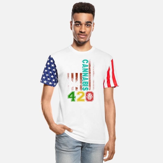 Amusing 420 American Herb Weed Marijuana Design