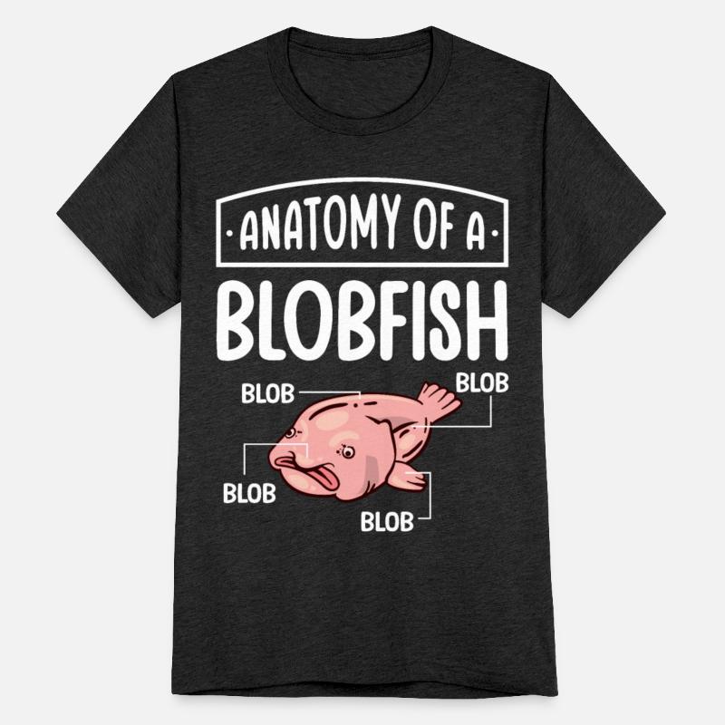 Anatomy Of A Blobfish Lover Deep Sea Fish Animal