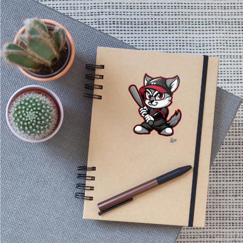 Animal Mascot with Baseball Bat