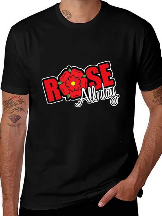 Rose All Day Graphic T-Shirt