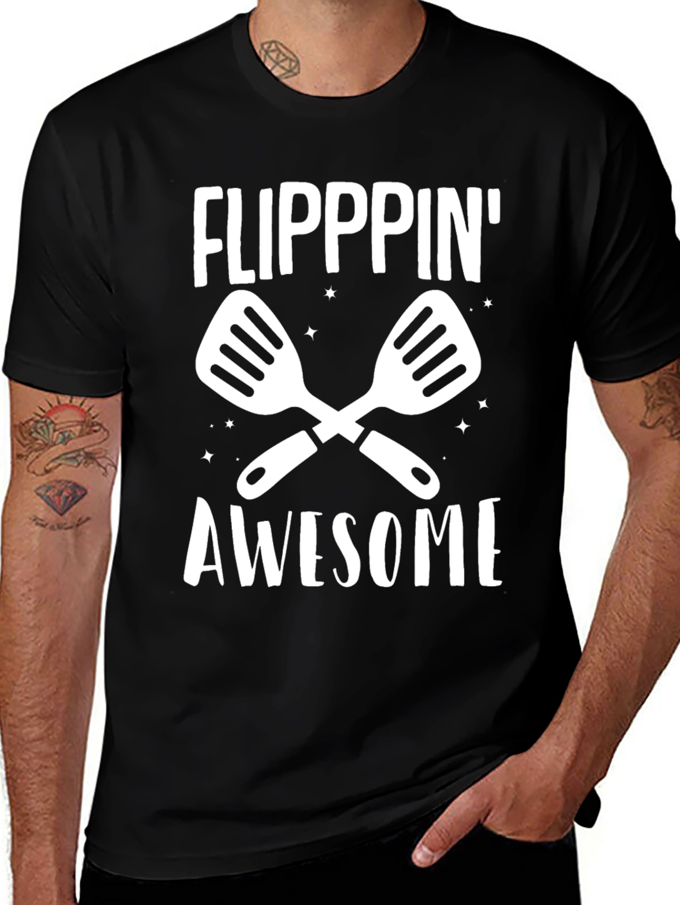 Flippin Awesome BBQ T-Shirt