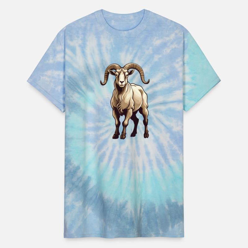 Aries goat T shirt Design
