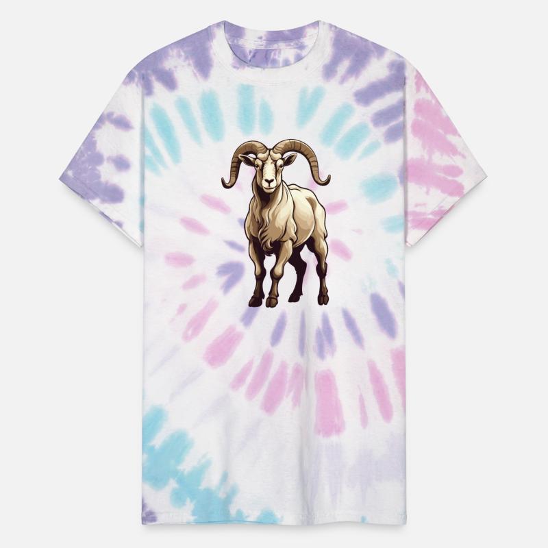Aries goat T shirt Design