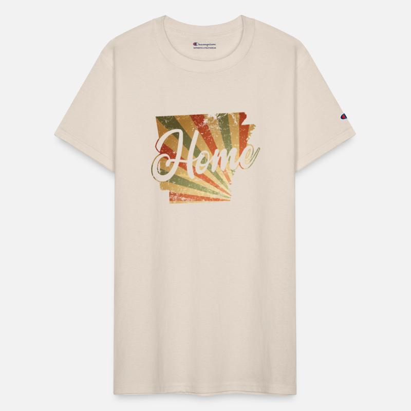 Arkansas Home Map Outline USA America