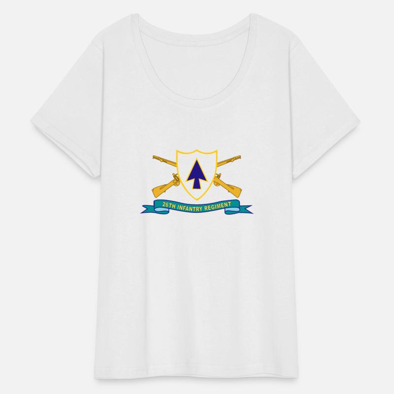 Army 26th Infantry Regiment DUI w Br Ribbon X 300