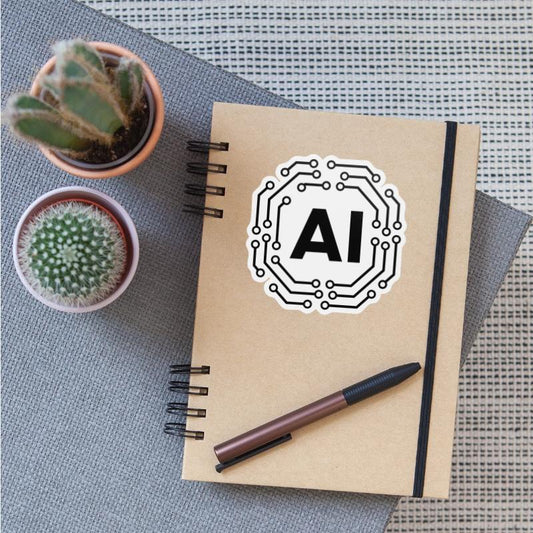 Artificial Intelligence Icon Badge AI Icon Badge