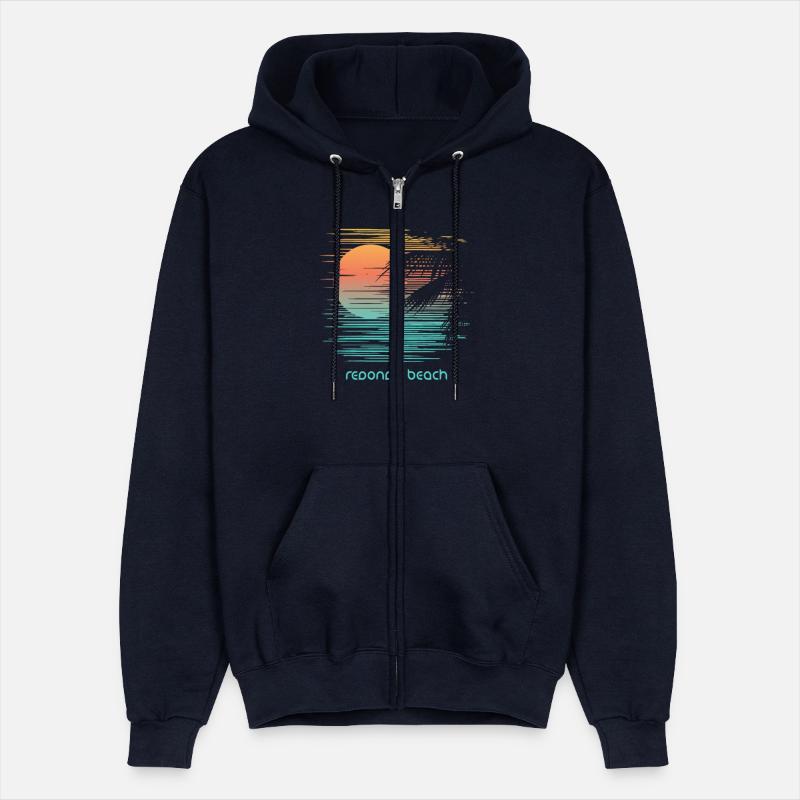 Artistic Redondo Beach California Palm Tree