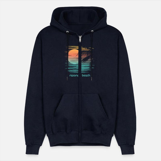 Artistic Redondo Beach California Palm Tree