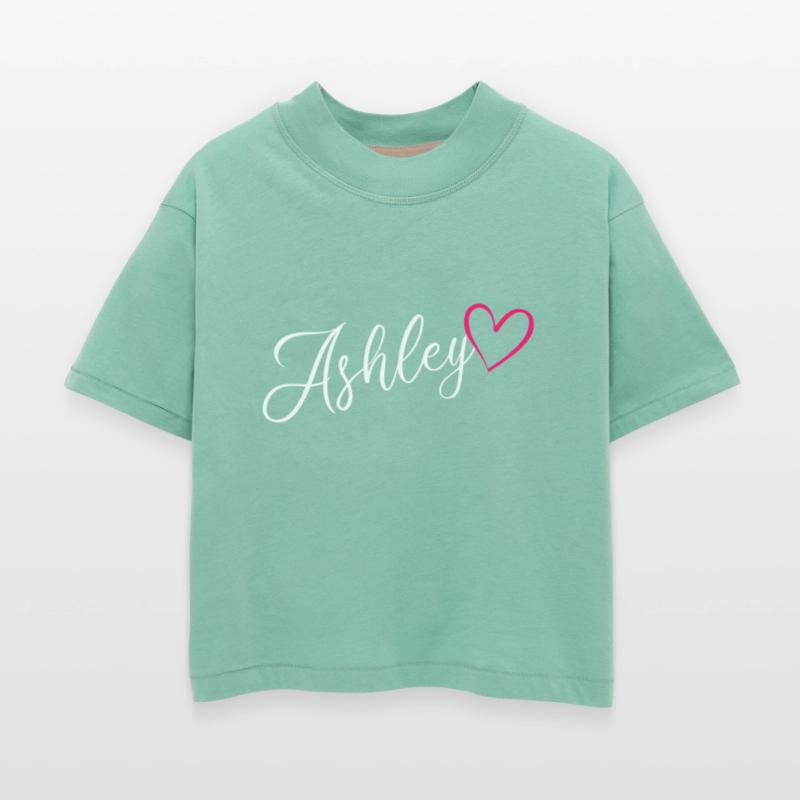 Ashley Name Pink Heart