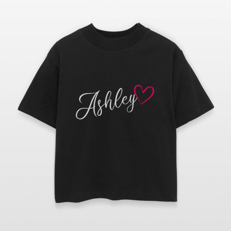 Ashley Name Pink Heart