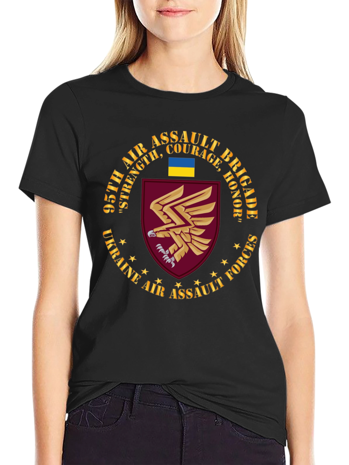 Ukraine 95th Air Assault Brigade T-Shirt