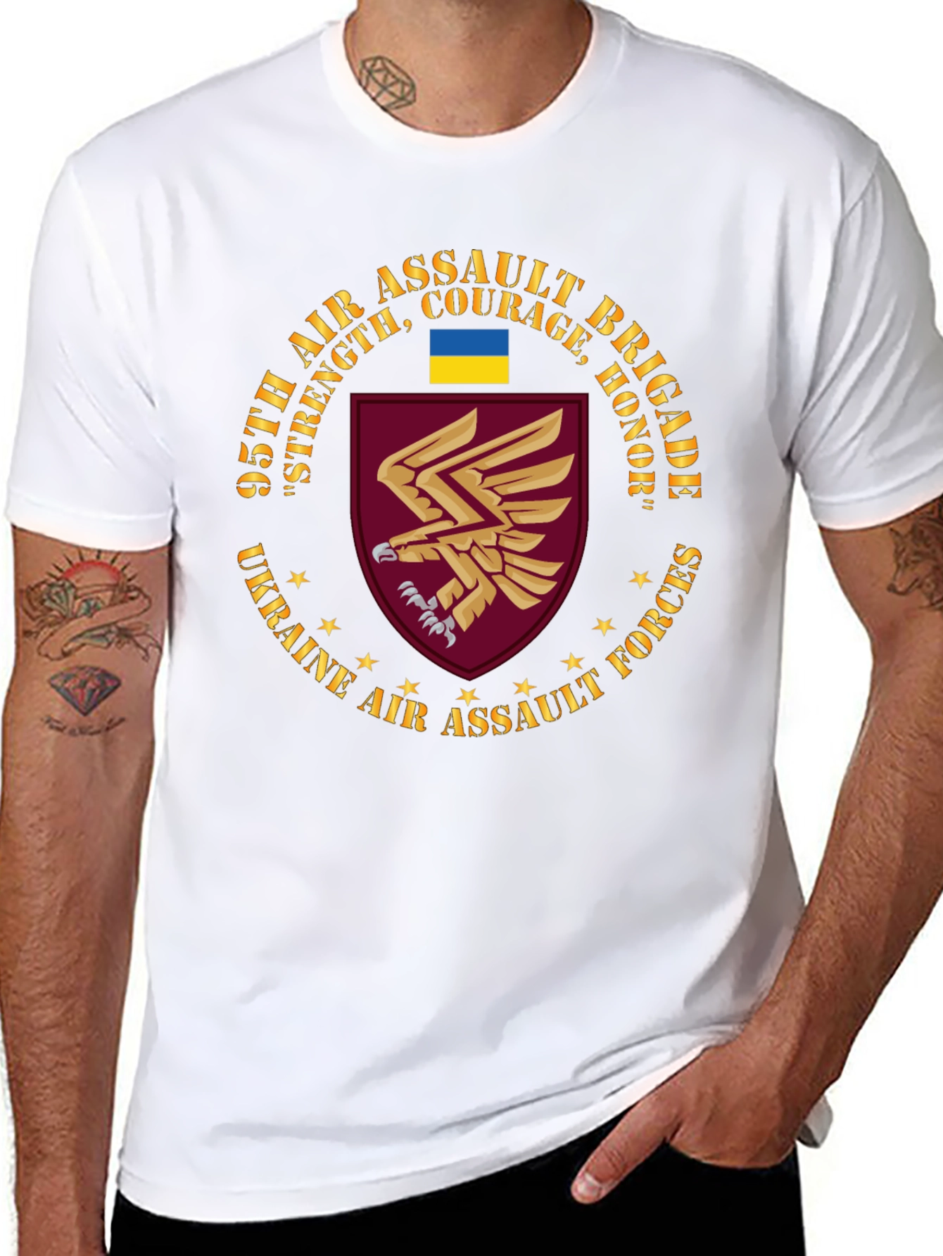 Ukraine 95th Air Assault Brigade T-Shirt