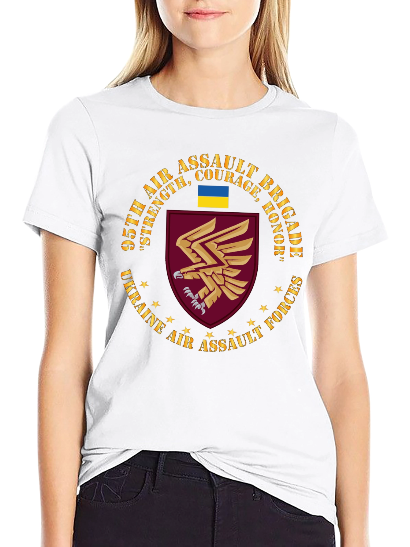 Ukraine 95th Air Assault Brigade T-Shirt