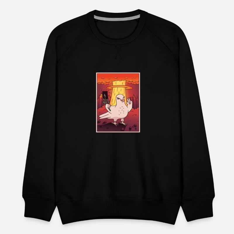 Atomic dove apocalypse prevention peace symbol