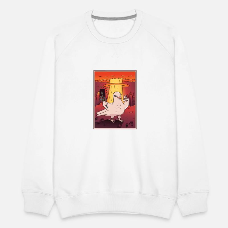 Atomic dove apocalypse prevention peace symbol