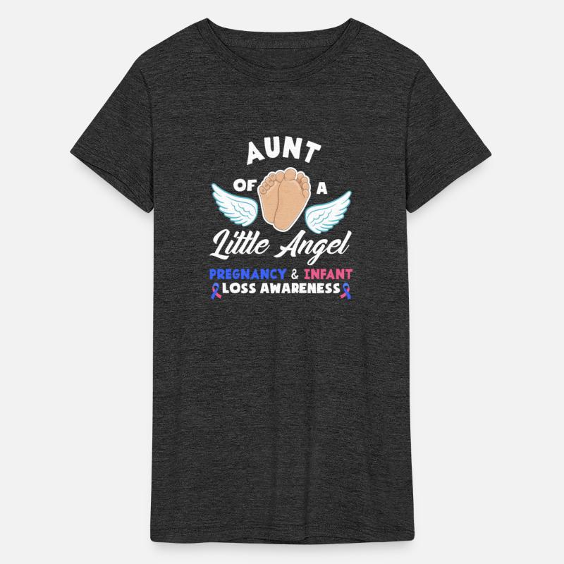 Aunt Blue Pink Pregnancy Infant Loss Awareness