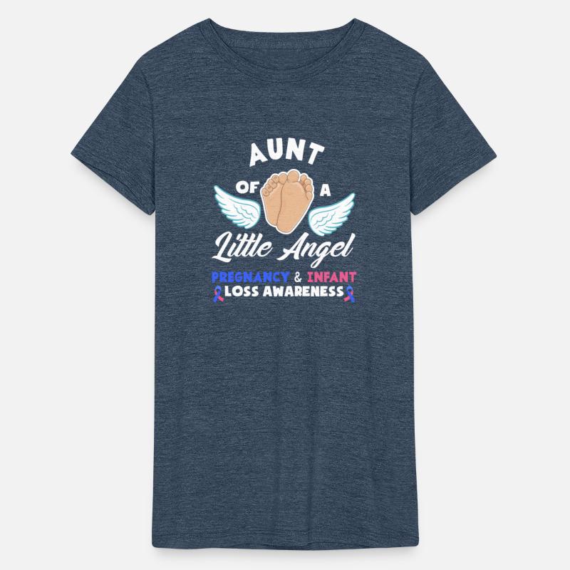 Aunt Blue Pink Pregnancy Infant Loss Awareness