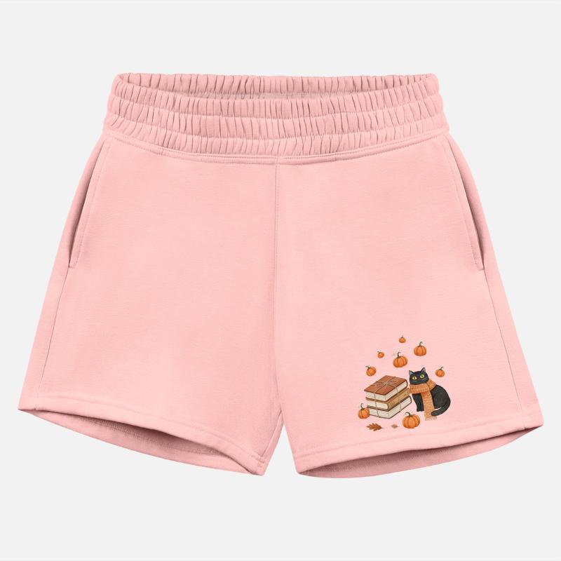 Autumn Cozy Cats and Pumpkin Books