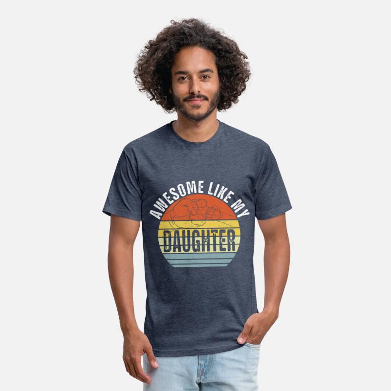 Awesome Like My Daughter T-Shirt Fathers Day