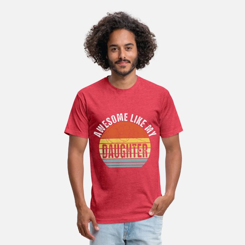 Awesome Like My Daughter T-Shirt Fathers Day