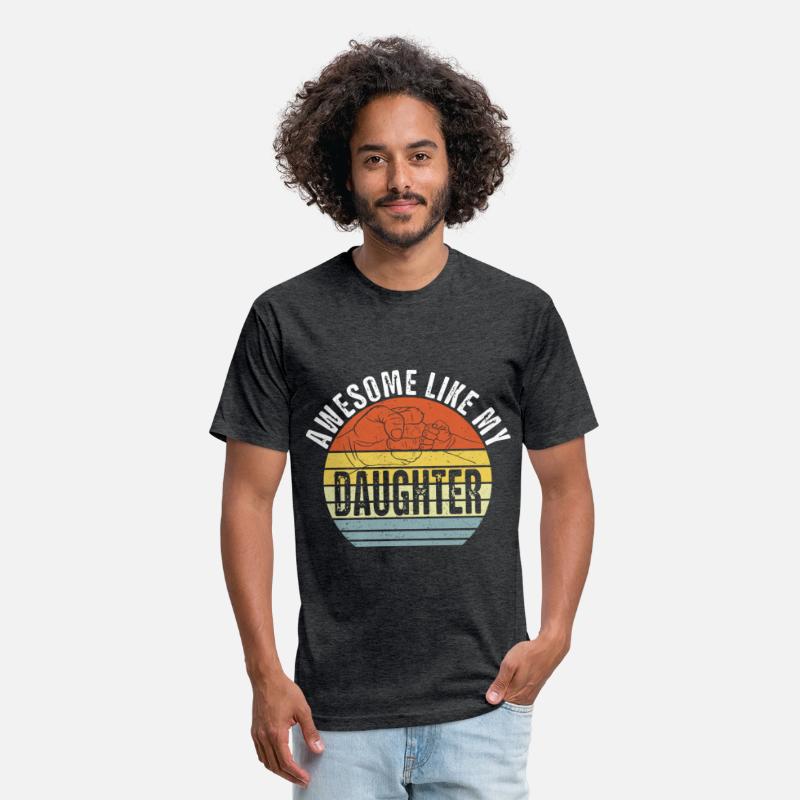 Awesome Like My Daughter T-Shirt Fathers Day