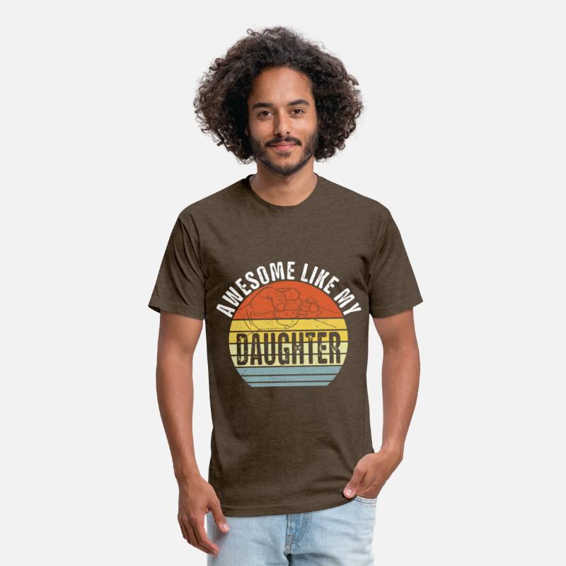 Awesome Like My Daughter T-Shirt Fathers Day