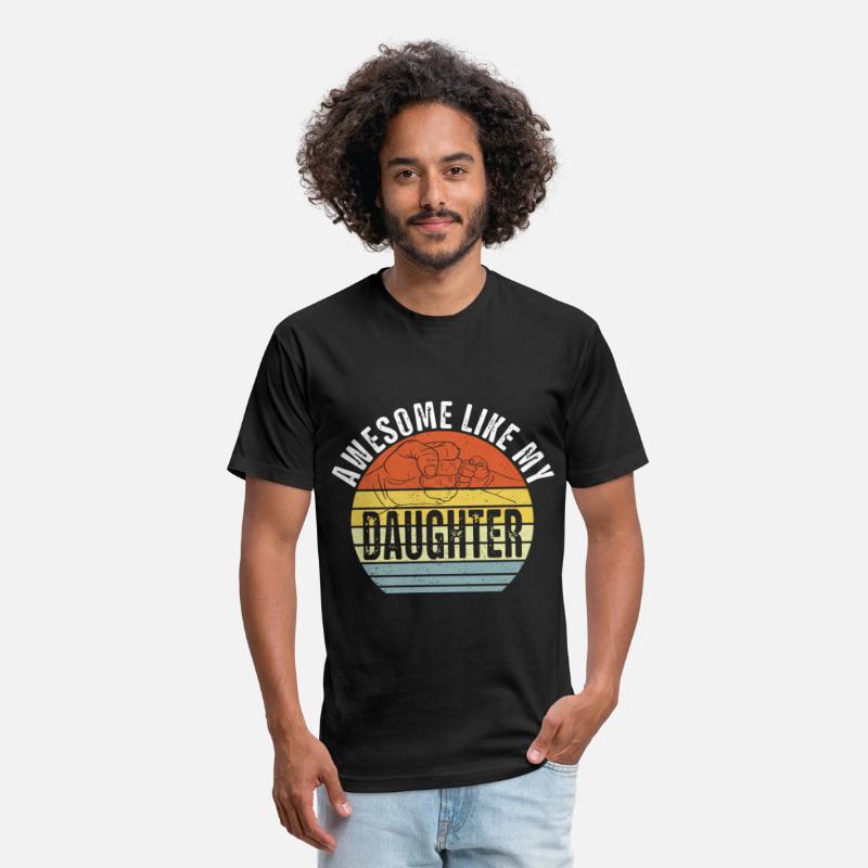 Awesome Like My Daughter T-Shirt Fathers Day