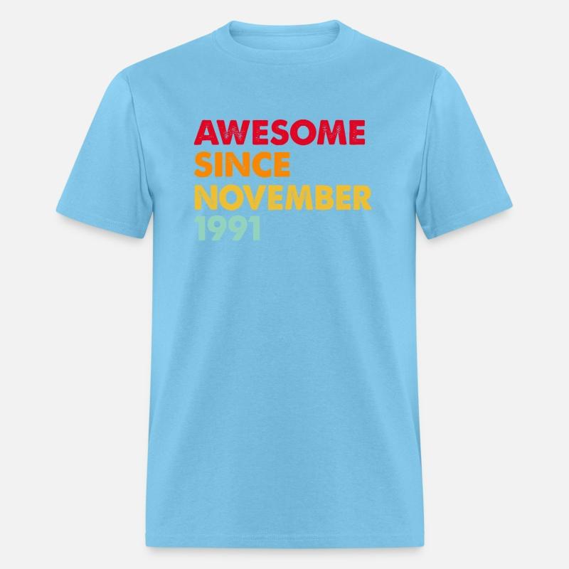 Awesome Since November 1991 31st Birthday Gifts