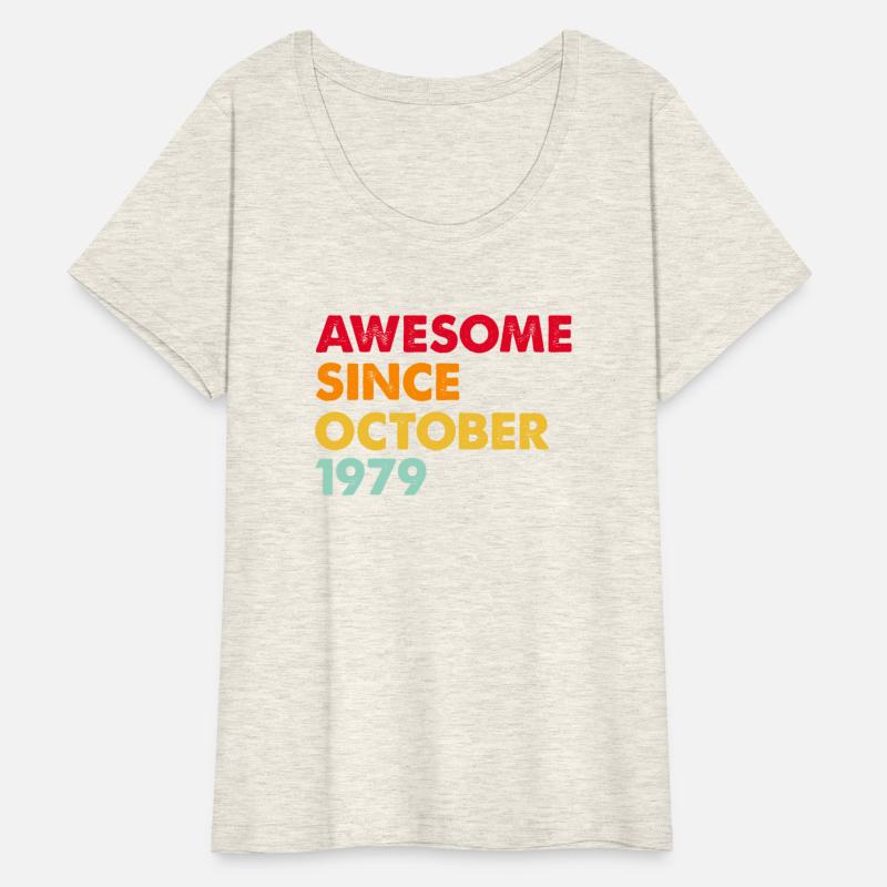 Awesome Since october 1979 43Rd Birthday Gifts