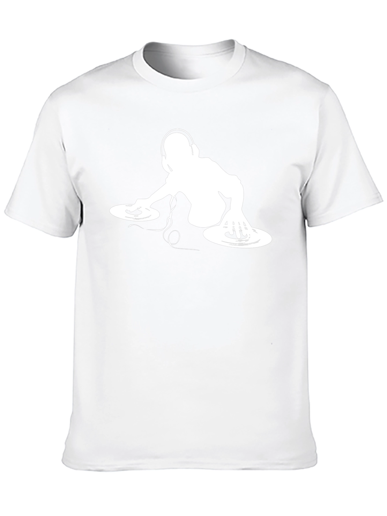 DJ Silhouette Graphic Tee - Black