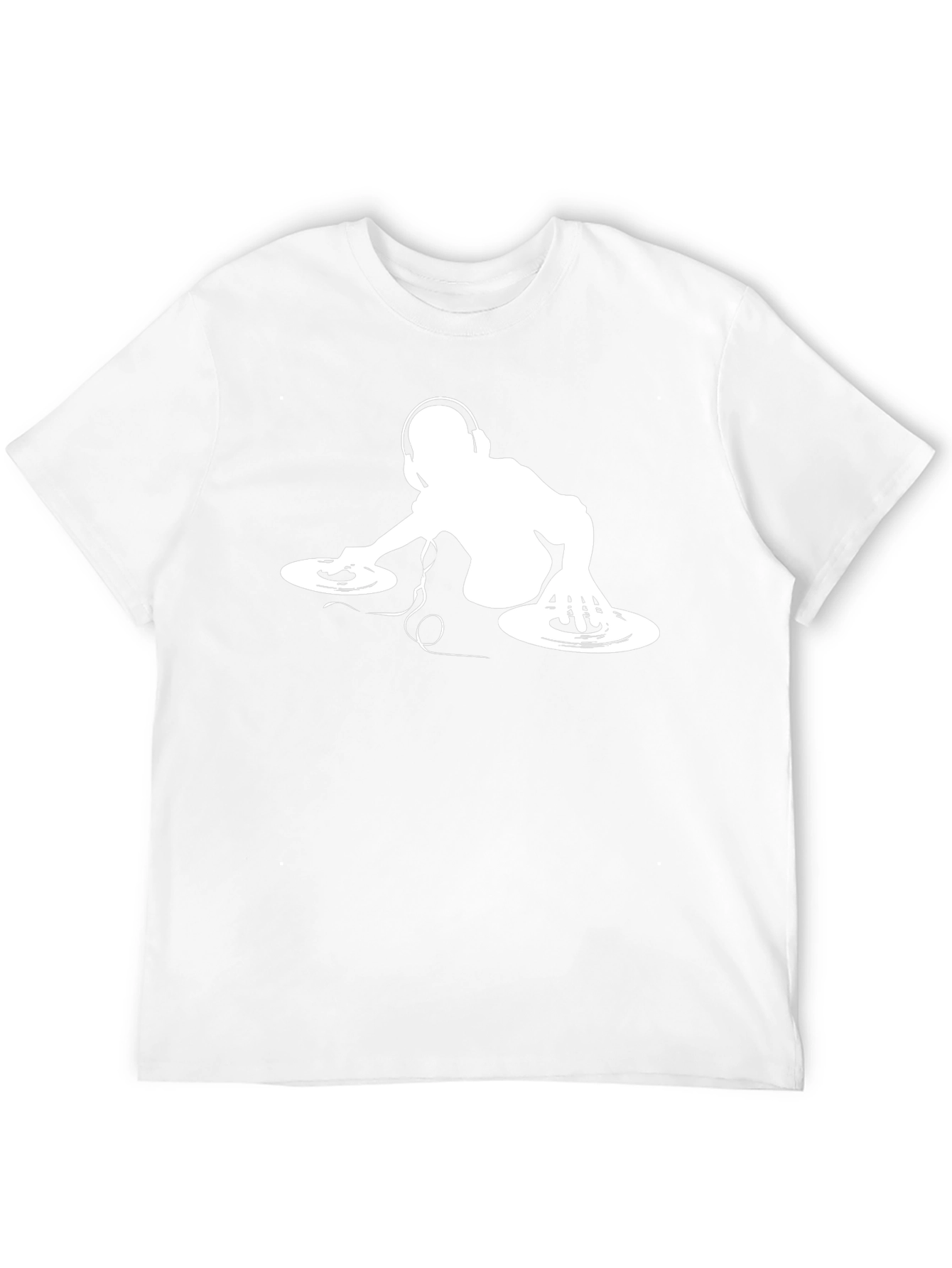 DJ Silhouette Graphic Tee - Black