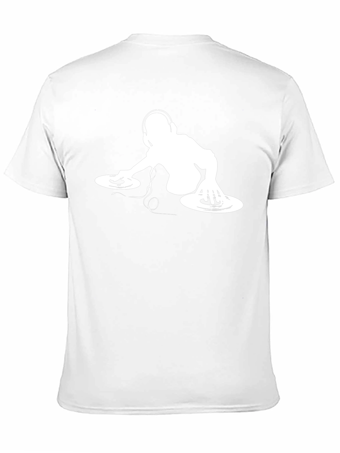 DJ Silhouette Graphic Tee - Black