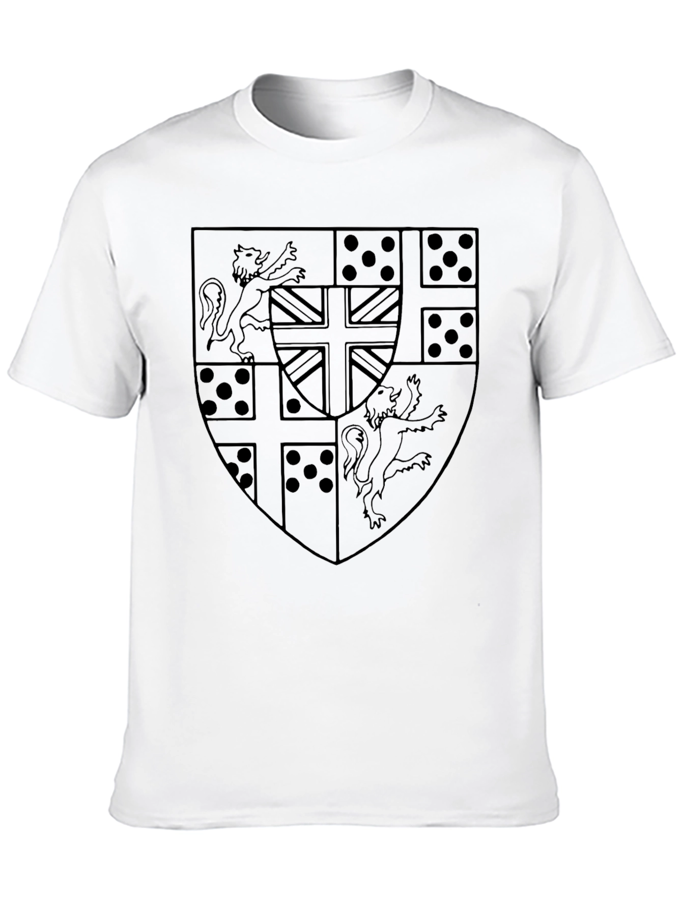 Heraldic Crest Graphic T-Shirt