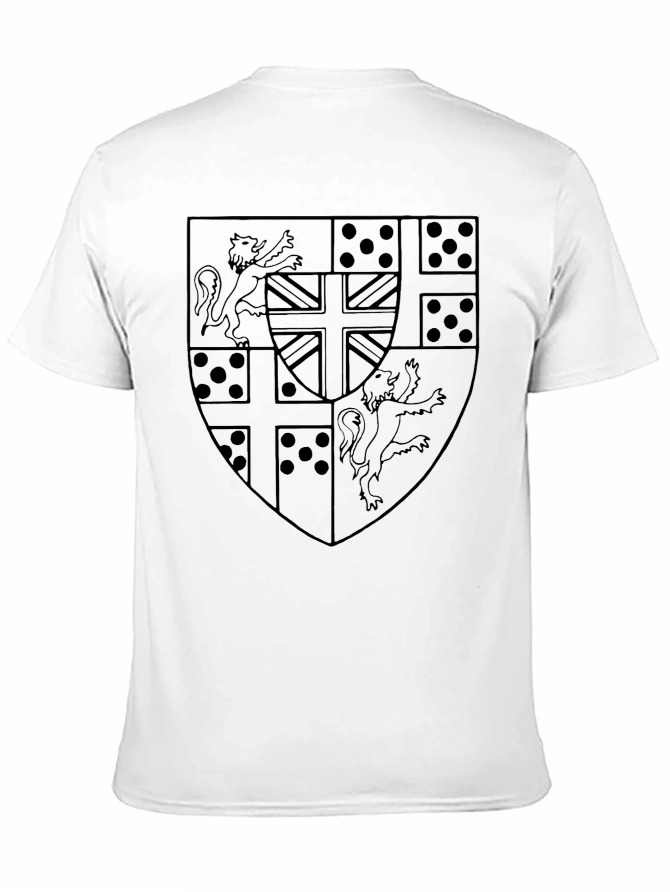 Heraldic Crest Graphic T-Shirt