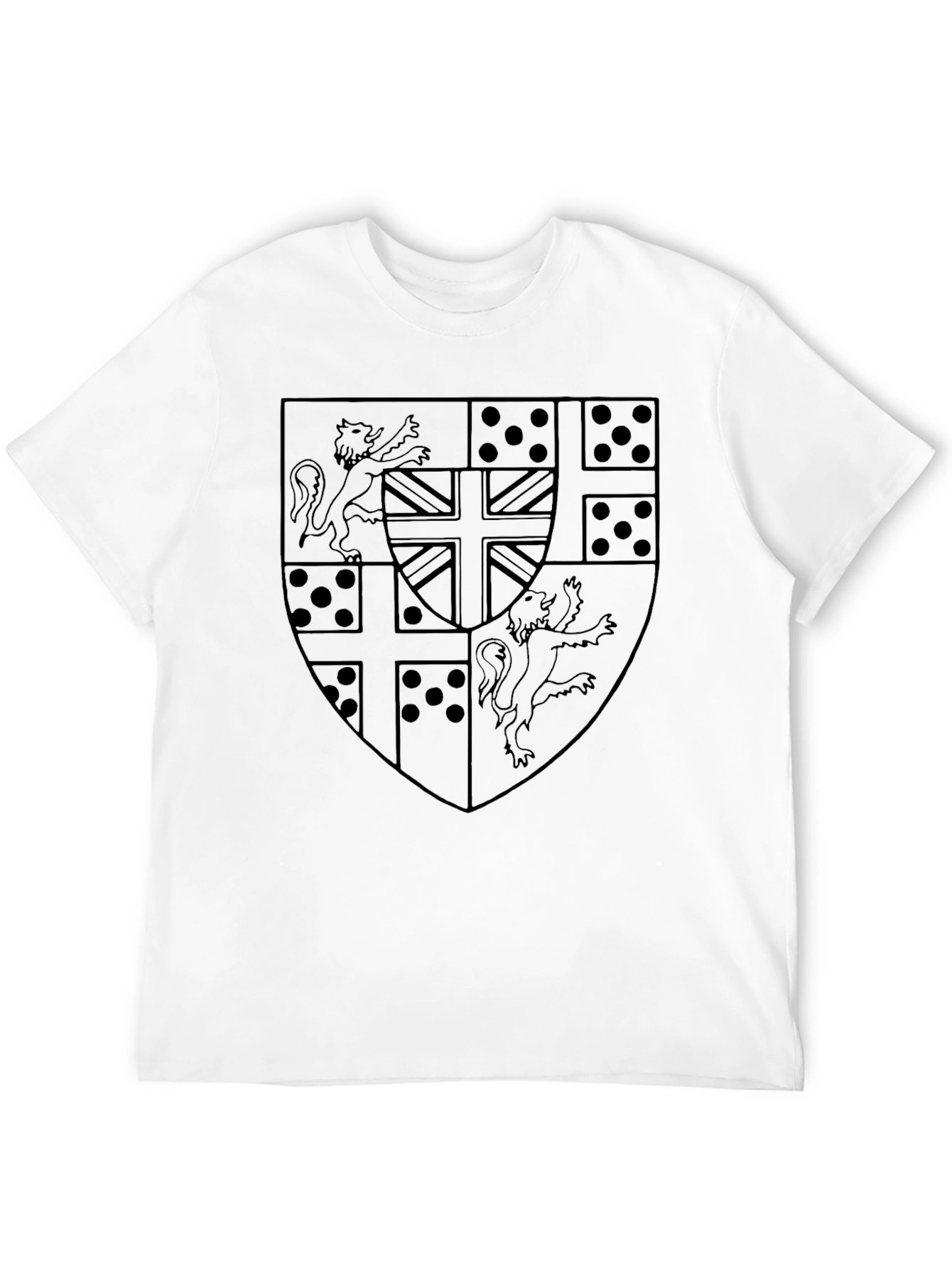 Heraldic Crest Graphic T-Shirt