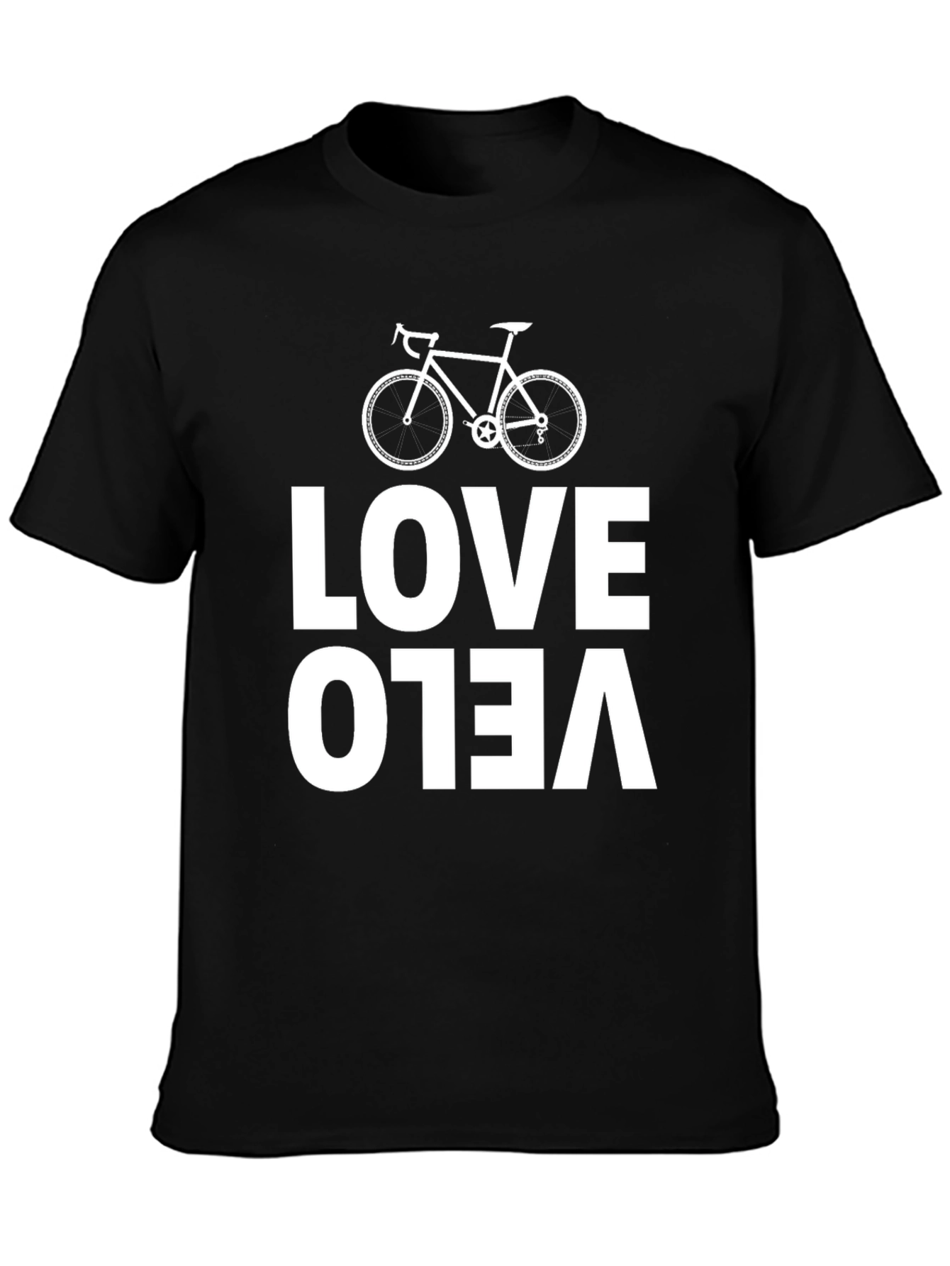Love Velo Bicycle T-Shirt - Cycling Enthusiast Tee