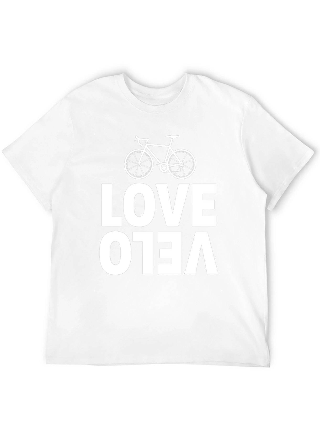 Love Velo Bicycle T-Shirt - Cycling Enthusiast Tee