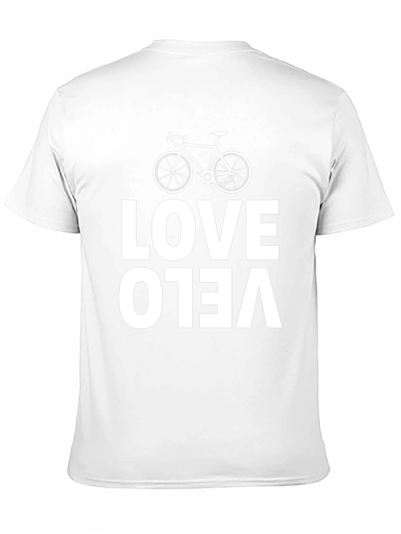 Love Velo Bicycle T-Shirt - Cycling Enthusiast Tee