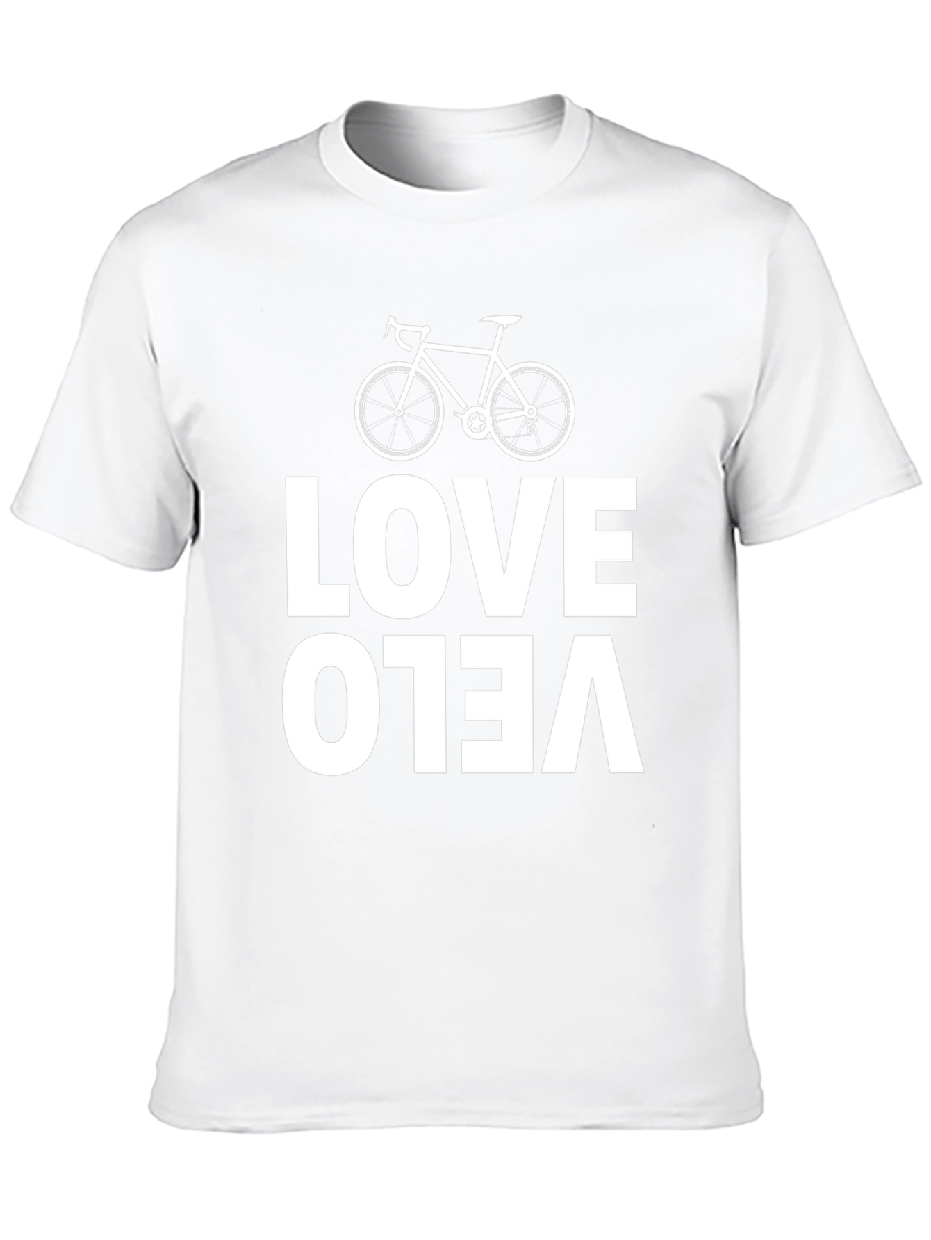 Love Velo Bicycle T-Shirt - Cycling Enthusiast Tee