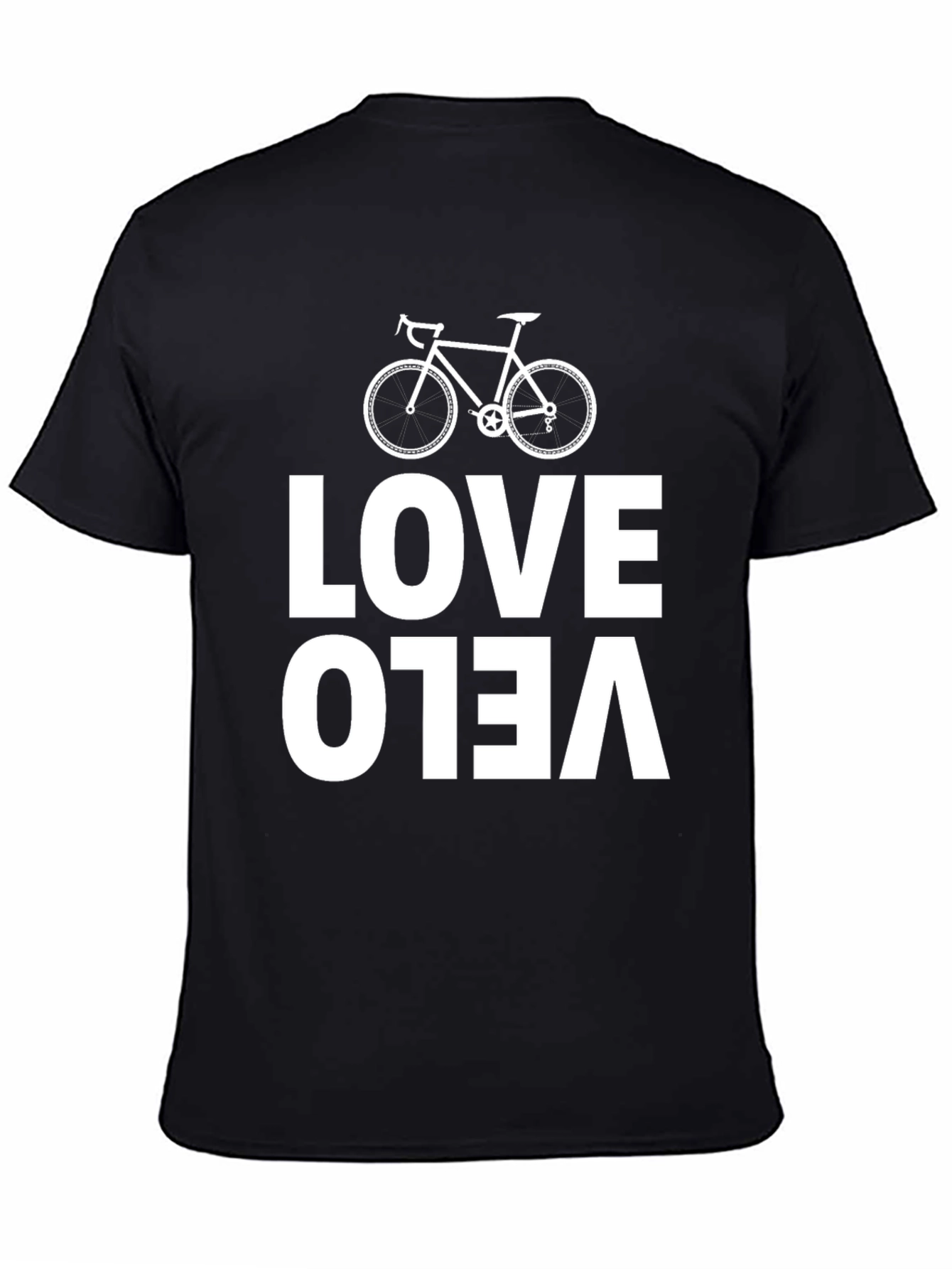 Love Velo Bicycle T-Shirt - Cycling Enthusiast Tee