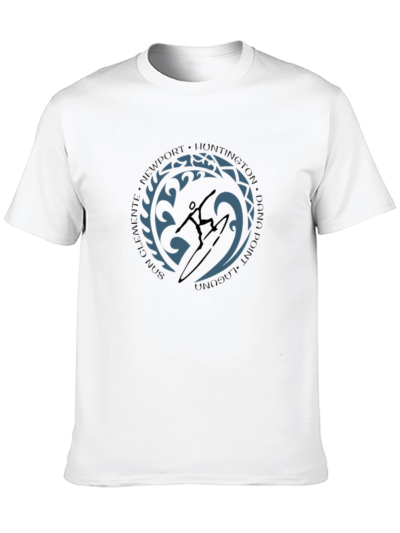 Surf City T-Shirt - SoCal Surfer Style