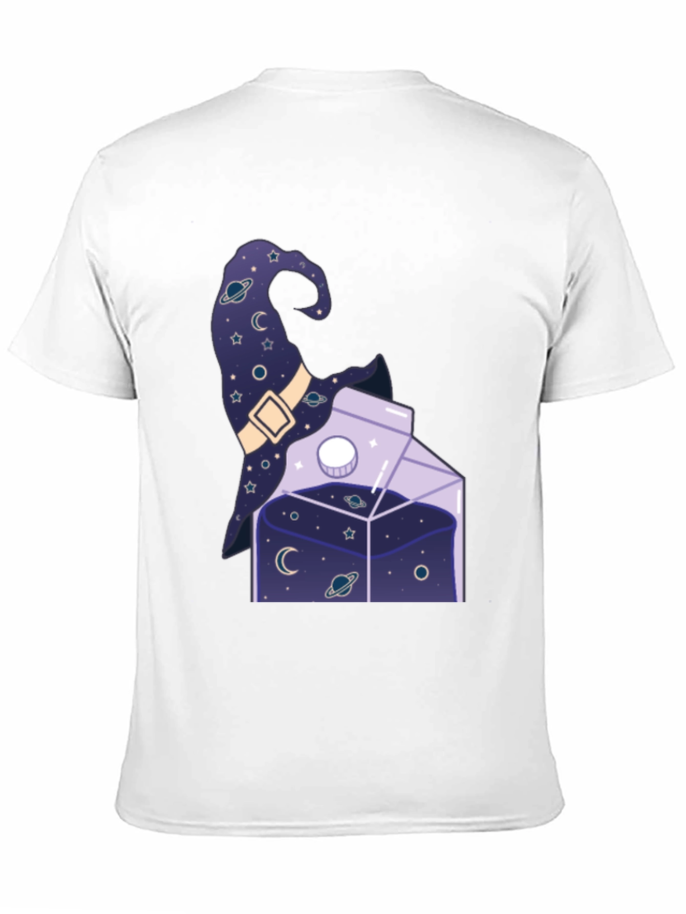 Cosmic Witchs Brew T-Shirt - Galaxy Milk Carton
