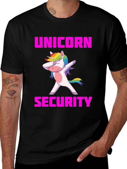 Unicorn Security T-Shirt - Fun & Unique Design