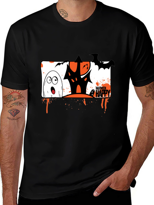 Halloween Ghost House T-Shirt